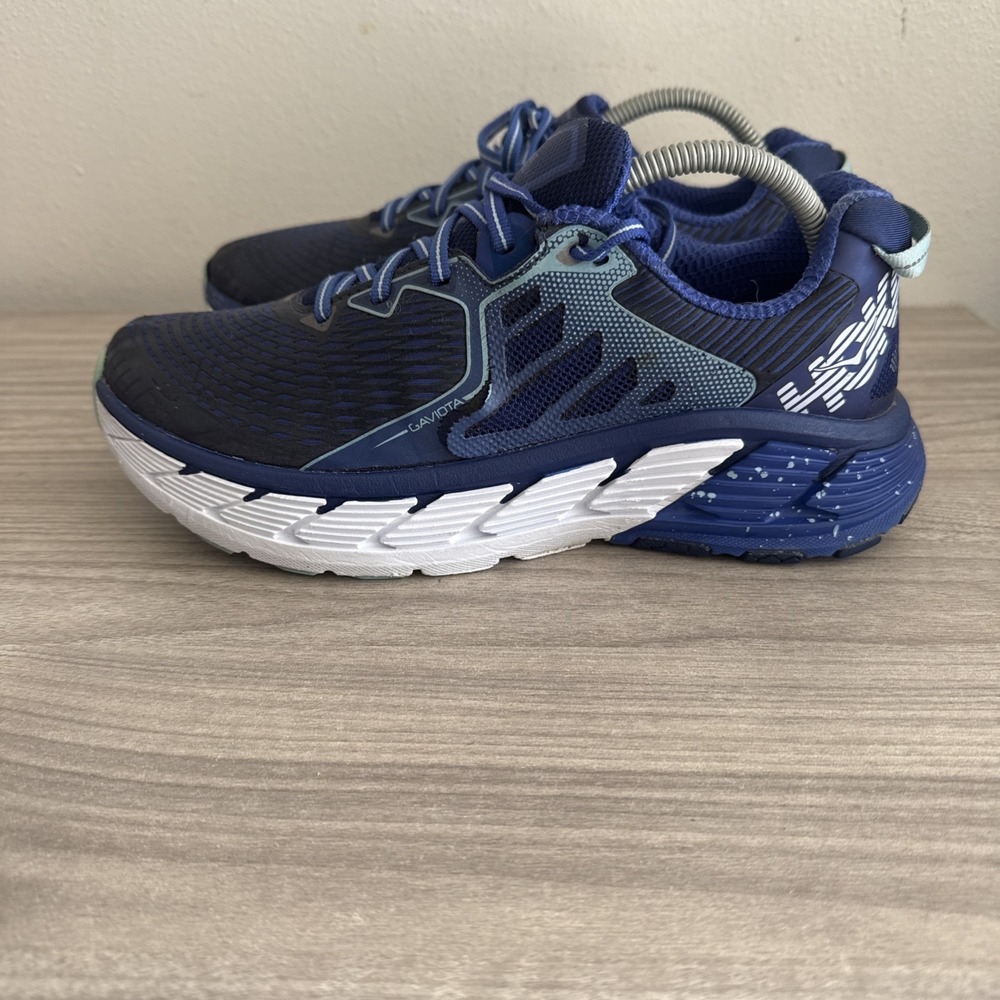 Hoka One One W Gaviota 1016303 BSTW Blue Running Shoes Sneakers Women's Size 9 D